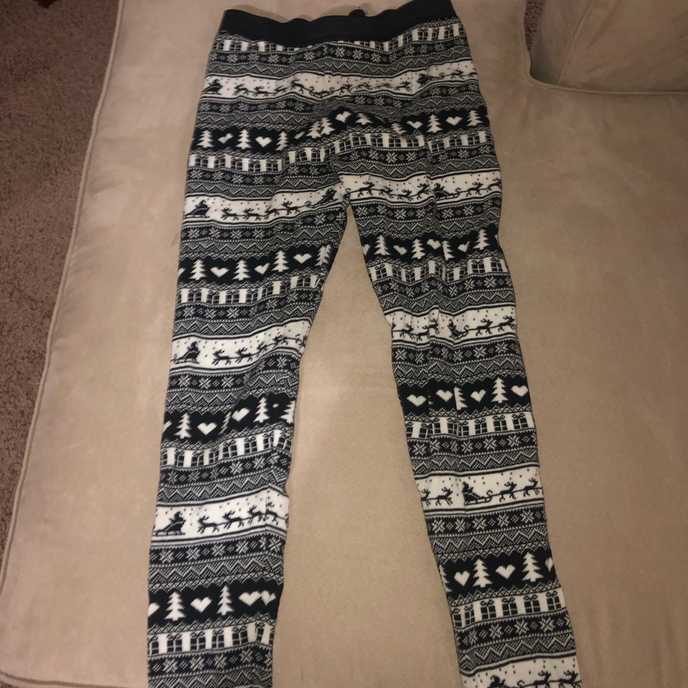 Holiday pajama leggings